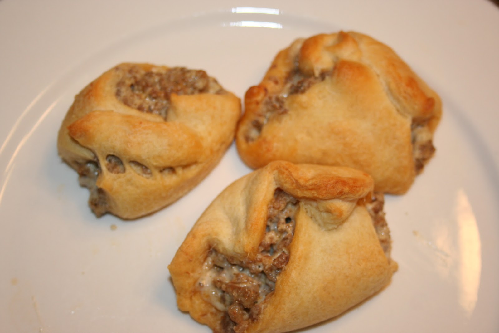 Sausage Cream Cheese Crescent Snacks