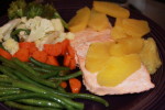 Pineapple and Coconut Oil Salmon