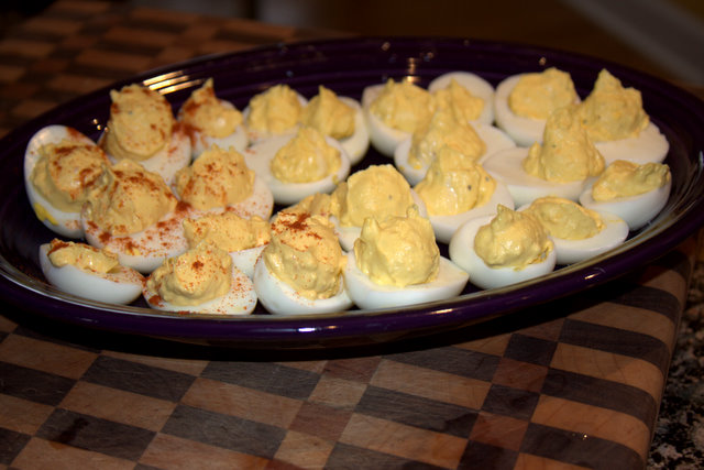 Spicy Deviled Eggs  - 9
