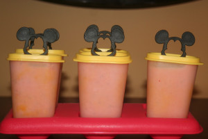 Strawberry and Pineapple Fruit Pops  - 1