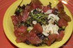 Micro Greens and Heirloom Tomato Salad
