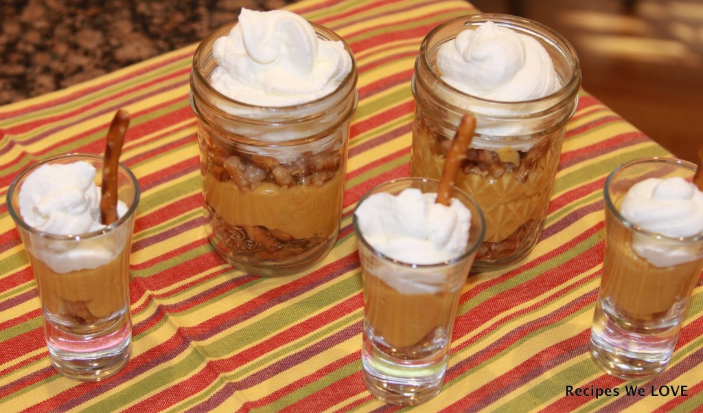 No Bake Pumpkin Pie in a Jar  - 1