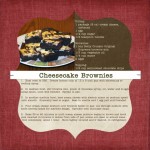 Cheese Cake Brownies