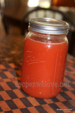 Canning Tomato Juice