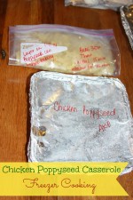 Chicken Poppyseed Casserole – Freezer Friendly