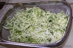 Freezing Zucchini to use for Bread all Year Long