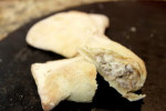 Sausage and Cheese Turnovers & Homemade Crescent Rolls