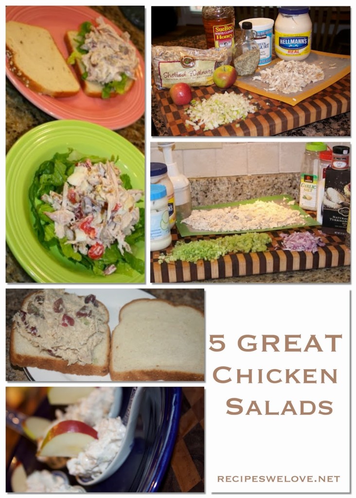 5 GREAT CHICKEN Salad recipes-1