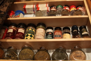 Cleaning up the spice rack1