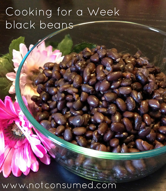 Cooking for the Weekend 7...OR FOR THE WEEK....A week of Gluten Free Black Bean Meals-1