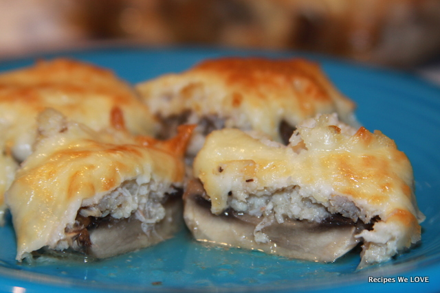 Crab Stuffed Mushrooms