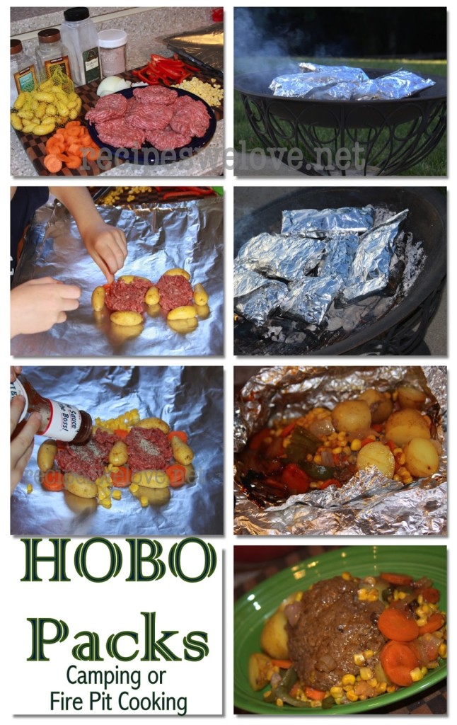 Hobo Packs (cooking in the fire)-1