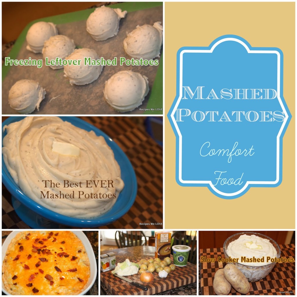 Mashed Potatoes Round Up